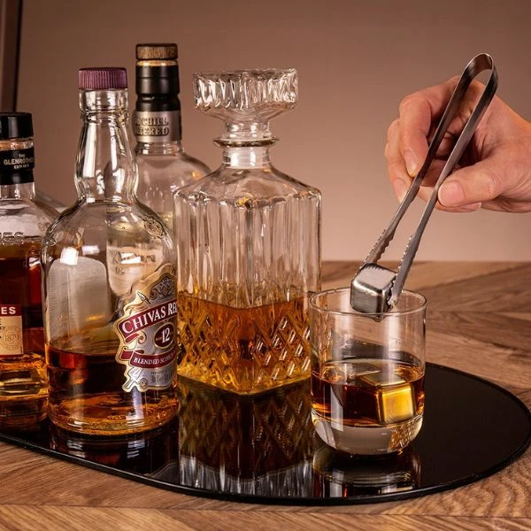 Whiskysteiner sett/4 Vacuvin® V18603606 by VACUVIN color Svart