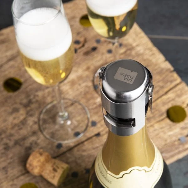 Champagnepropp Vacuvin® V18813606 by VACUVIN color Svart