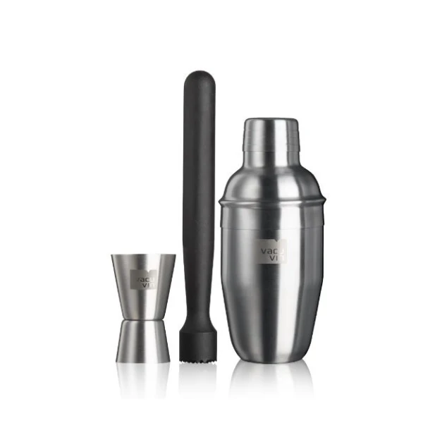 Cocktailsett Basic Vacuvin® V7889362 by VACUVIN color Svart