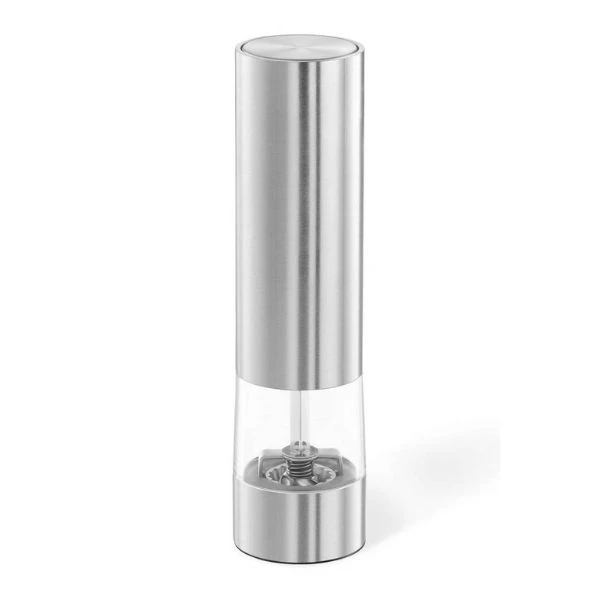 Pepperkvern elektrisk MONINO ZACK® h 16,9 cm Ø4,5 cm 820935 by ZACK color Matt Silver