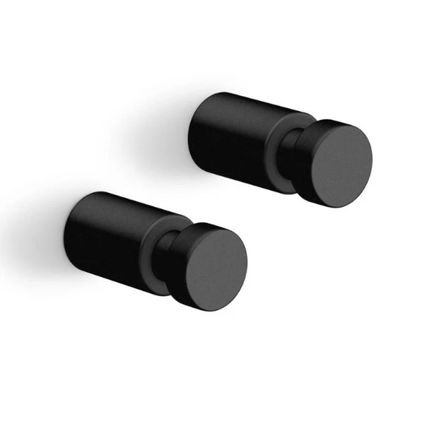 Håndklekrok Lite Sett Sort ZACK® 840444 by ZACK color Svart