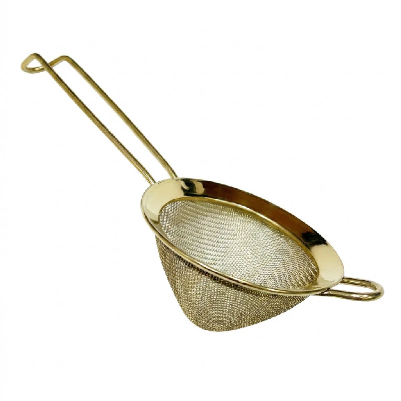 Fine Mesh Strainer Gull 3894 by Beaumont color Goud