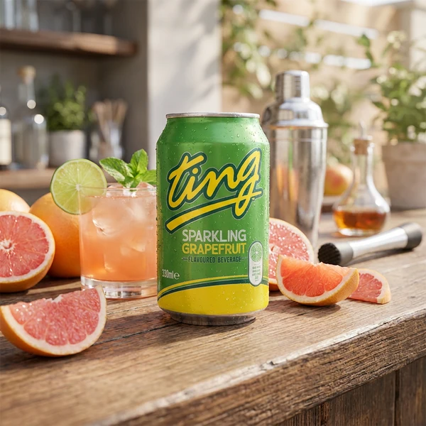 Ting Sparkling Grapefruit 33 cl. tingcola by TING color Svart