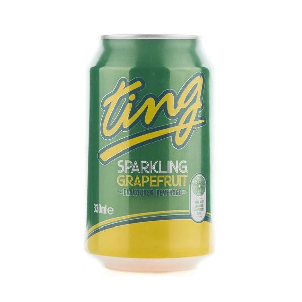 Ting Sparkling Grapefruit 33 cl. tingcola by TING color Svart
