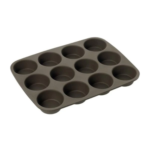 Lurch Silikon American Muffins Muffinsform LU85031 by LURch color Svart