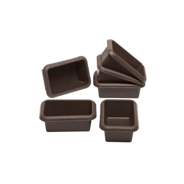 Lurch Silikon Brød-/kakeform 6 stk. LU85078 by LURch color Svart