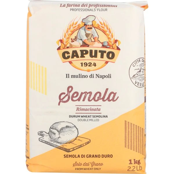 Caputo Semola Pizzamel 1 kg 11386 by Caputo color Svart