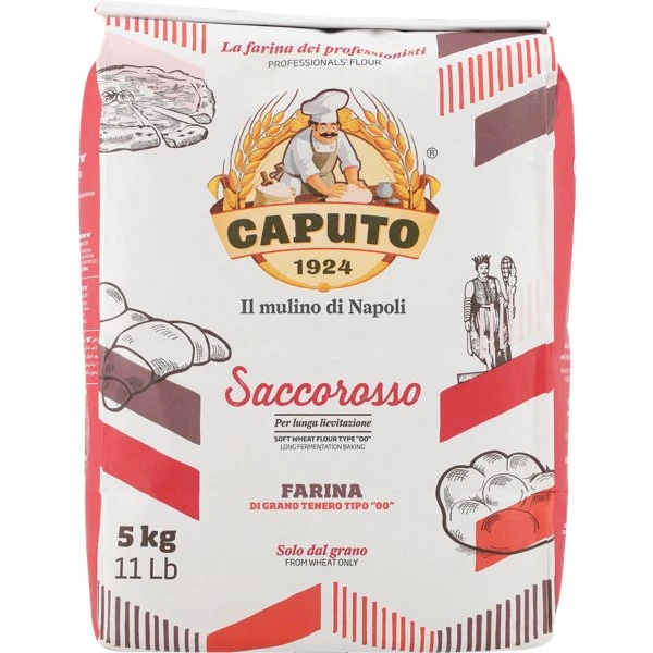 Caputo Saccorosso Pizzamel 5 kg 30195Z by Caputo color Svart
