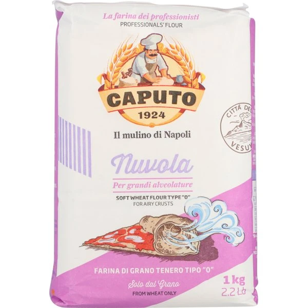 Caputo Nuvola pizzamel 1 kg 11384 by Caputo color Svart