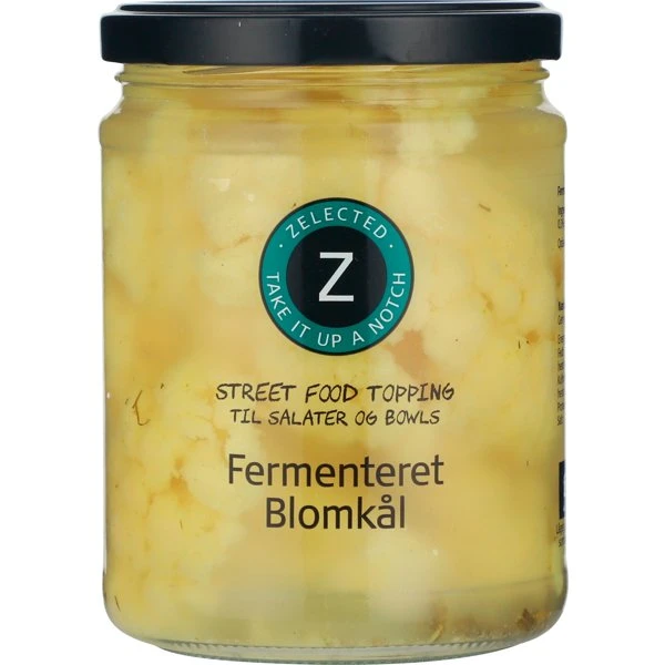 Fermentert Blomkål 480g Zelected 15112 by Zelected color Svart