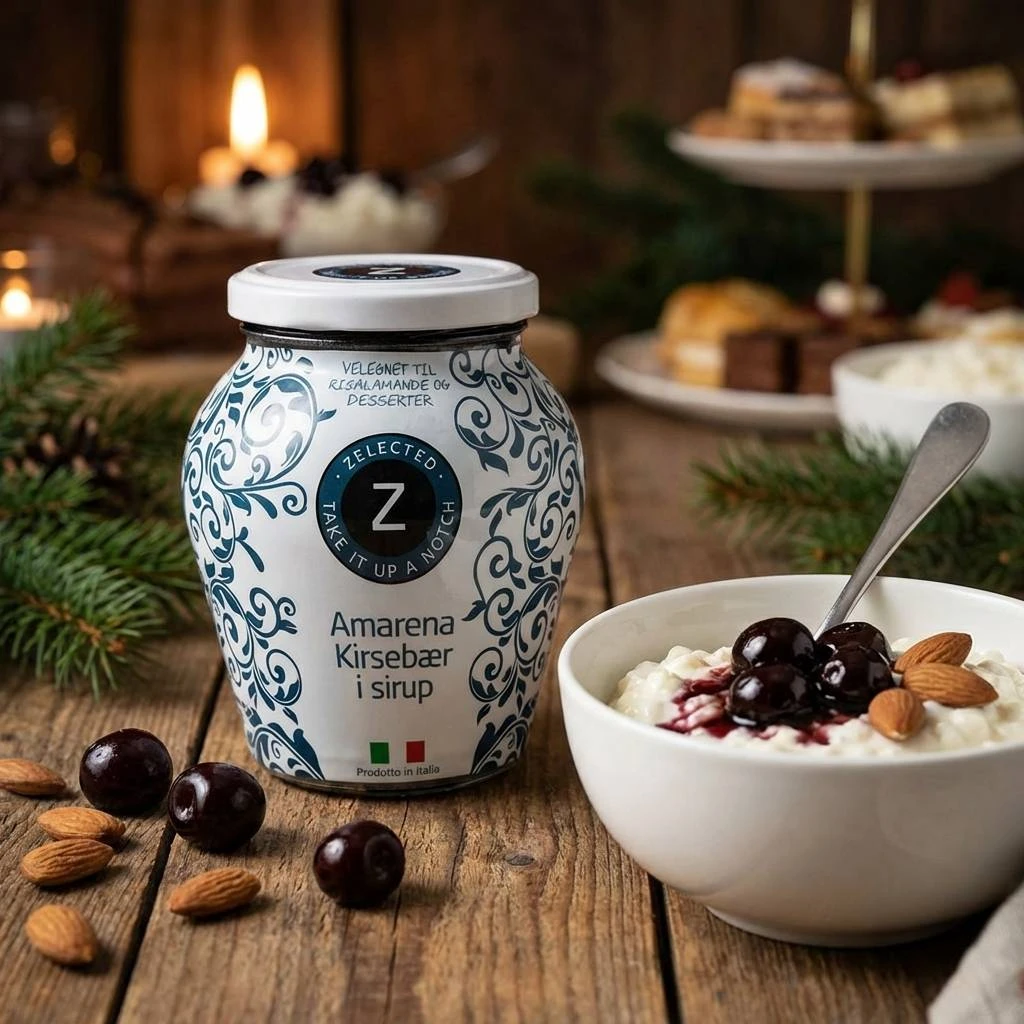 Amarena kirsebær 460g Zelected 15817 by Zelected color Svart