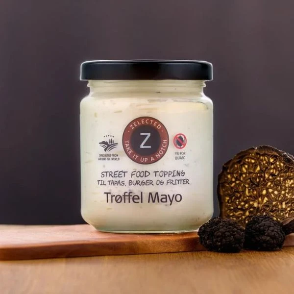 Trøffelmayo "Street Food" 180g Zelected 70038 by Zelected color Svart