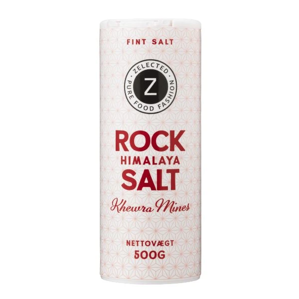Z Rock Himalaya salt 500g 17662 by Zelected color Svart