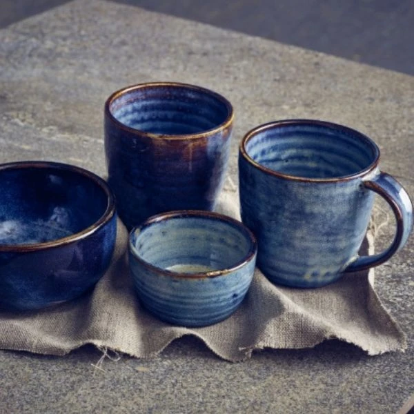 Terra Aqua Blue kaffekopp 30cl - Terra MUG-PBL32 by Genware color Svart