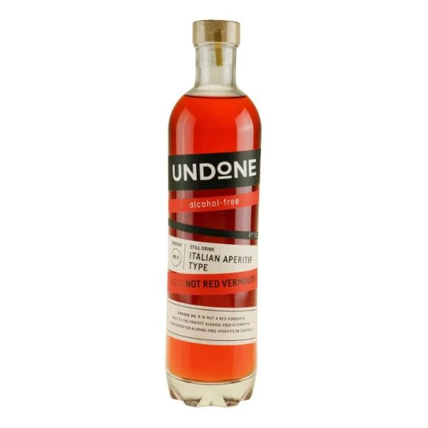 Undone Nr. 9 Ikke Rød Vermouth (Alkoholfri) FL 70 55950040 by Undone color Svart