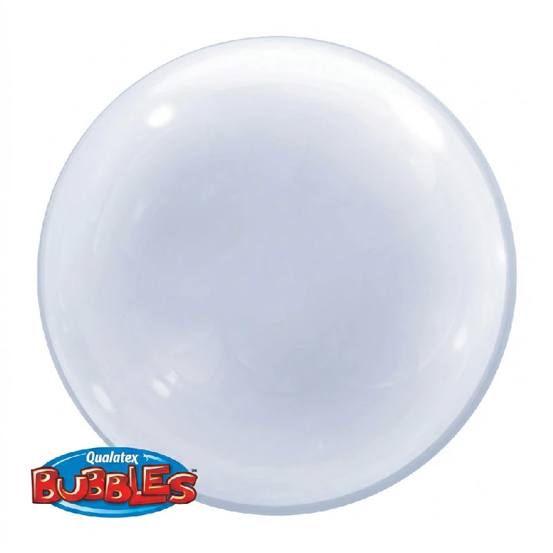 Folieballong 60 CM QL Deco Boble Transparent 68825 by Godan color Svart