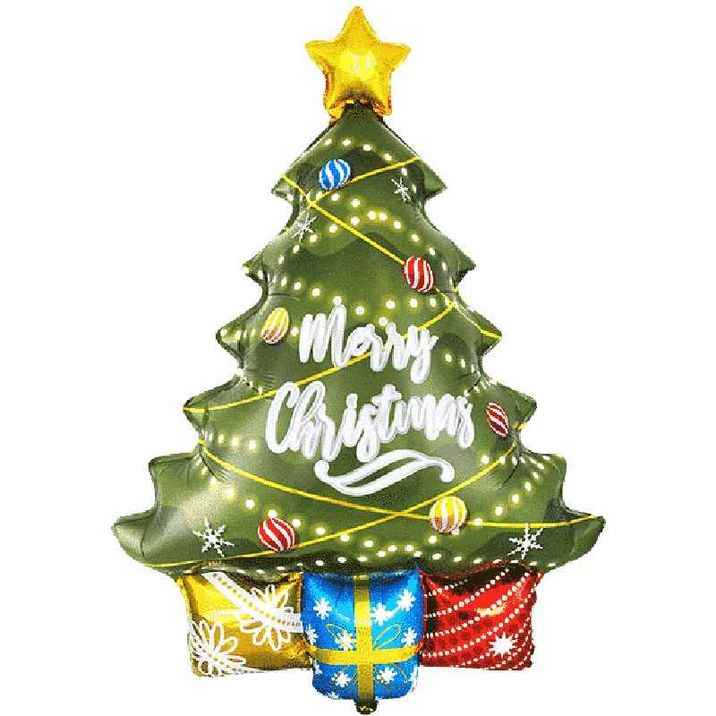 Folieballong Juletre FX 60 CM 901853 by Godan color Svart