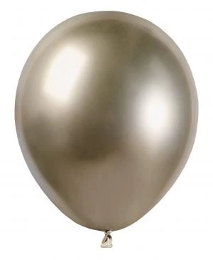 Glinsende ballonger - Champagne - 100 stk. AB50/85 by Godan color Svart