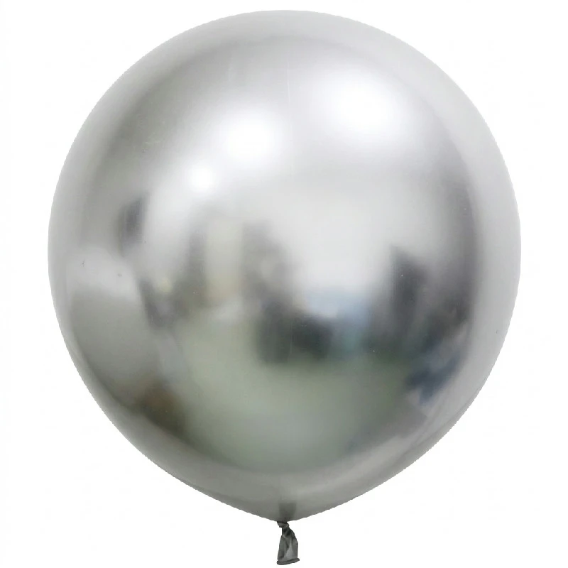 Ballonger Beauty&Charm sølv platina 60 CM / 2 stk. CB-2PSR by Godan color Svart