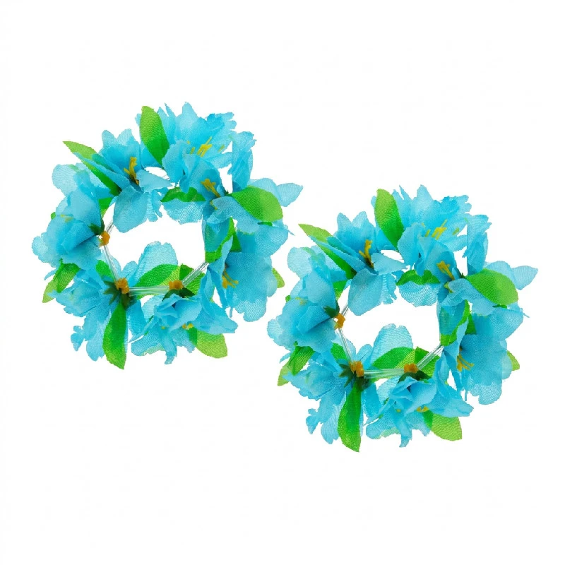 Hawaiiarmbånd blå-grønn 2 stk. DJ-BHNZ by Godan color Svart