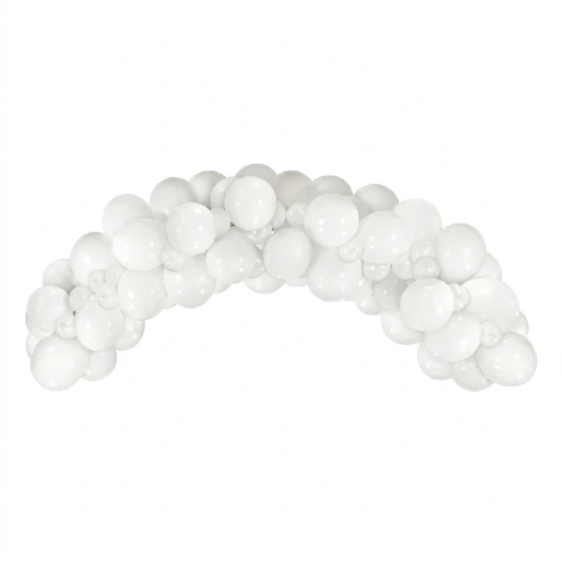 Ballonggirlander B&C hvit 70 stk GB-BI70 by Godan color Svart