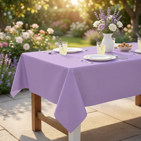 Papirduk lavendel 132 x 183 cm PF-OPLA by Godan color Svart