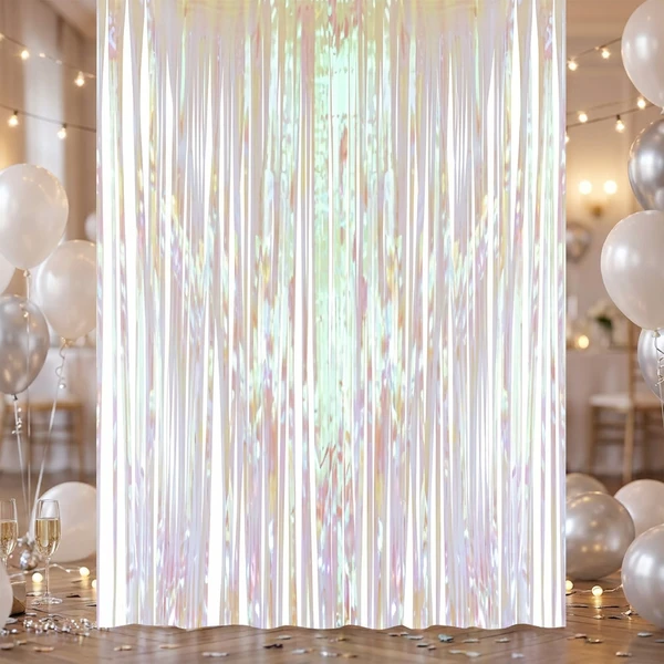 Frynsegardin Iridescent 100 x 200 cm SH-KOPA by Godan color Svart
