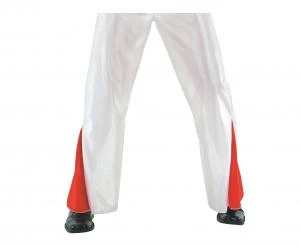 Elegant Elvis rollespillsett med skjorte, bukse & belte str. L SL-EELL by Godan color Svart