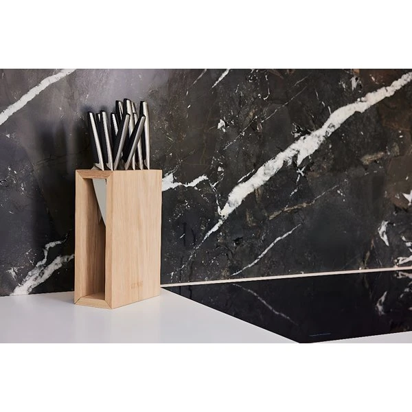 Lignus knivblokk – 11 kniver – RISVIG Premium Eik 510008 by RISVIG color Svart
