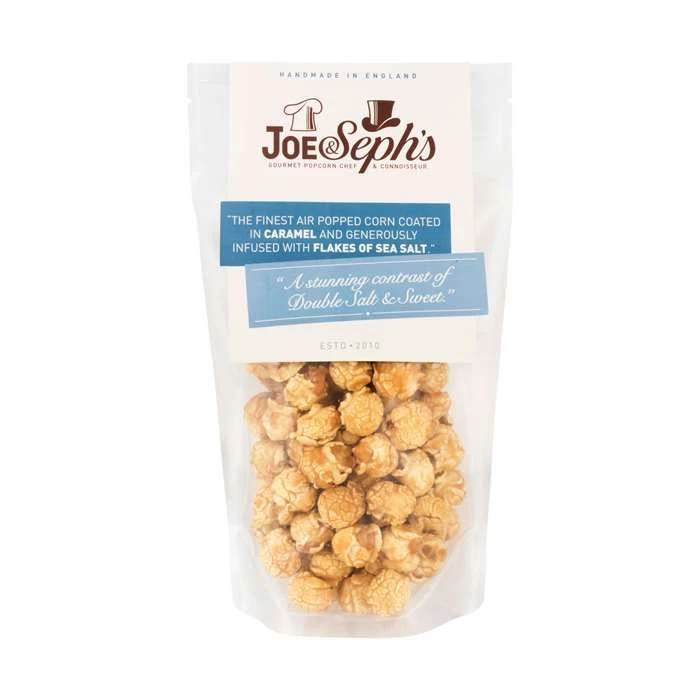 J&S - Karamell og Dobbel Havsalt Popcorn - 80 G GBJOE0101 by Joe & Sephs color Svart