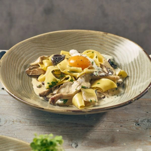 Dyp tallerken / skål 26 cm - Grey Organic Coupe Terra CB-PGG26 by Genware color Svart
