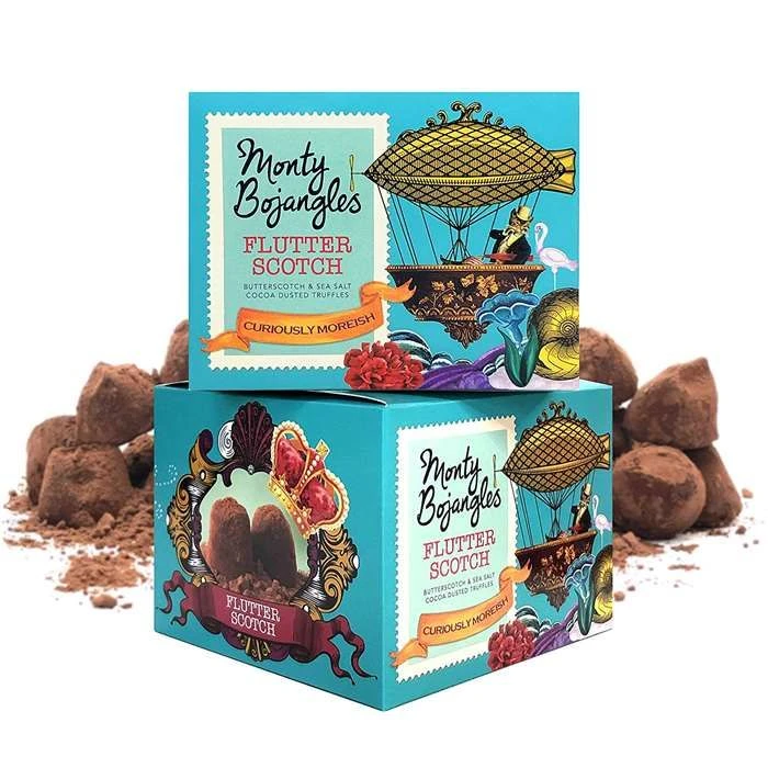 Monty Bojangles Sjokoladetrøffel - Karamell/Havsalt 150 G GBMON0103 by Monty Bojangles color Svart
