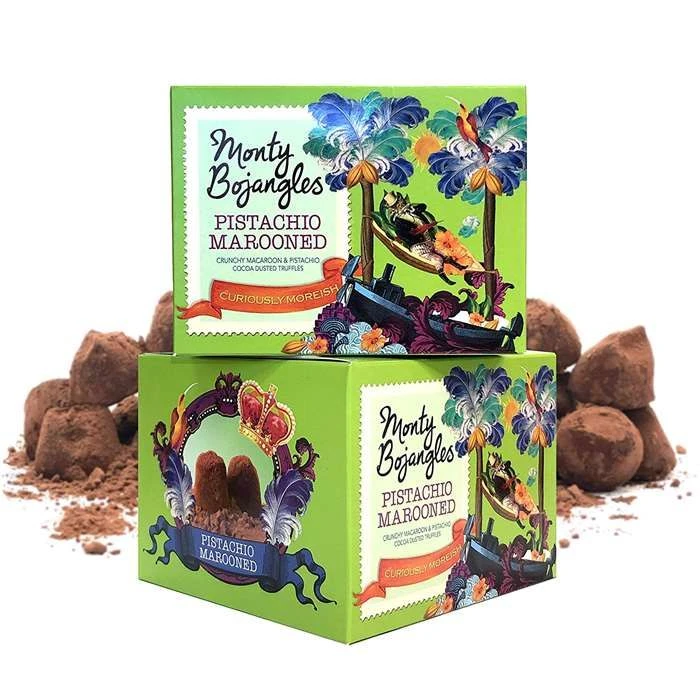 Monty Bojangles Sjokoladetrøffel - Pistasj 150 G GBMON0105 by Monty Bojangles color Svart