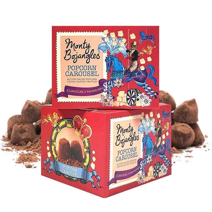 Monty Bojangles Sjokoladetrøffel - Popcorn 150 G GBMON0109 by Monty Bojangles color Svart