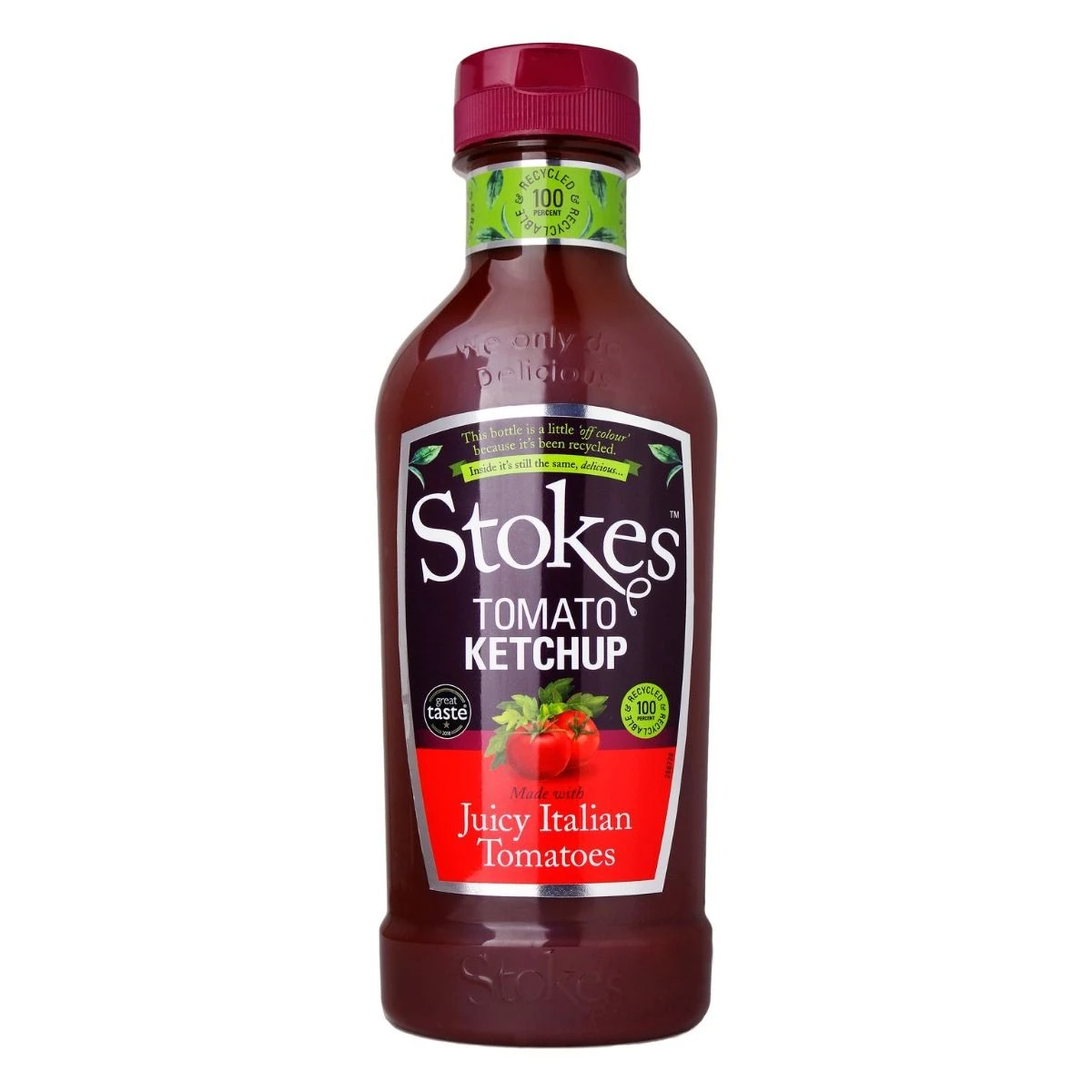 Stokes Tomatketchup (plast) 485 g GBESS1101 by Stokes color Svart