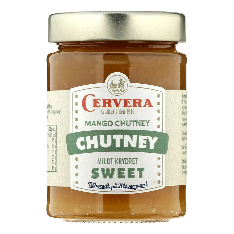 Mango Chutney Sweet – 350 g 11537 by CERVERA color Svart