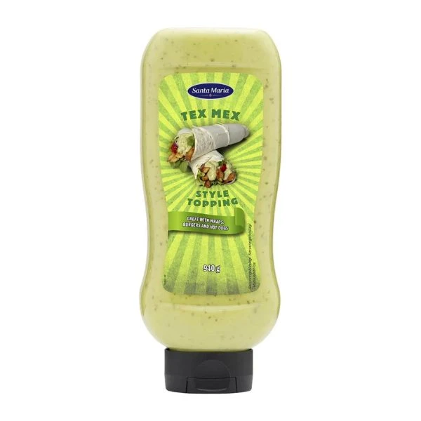 Meksikansk Topping Guacamole Style 94 cl 236986 by Santa Maria color Svart