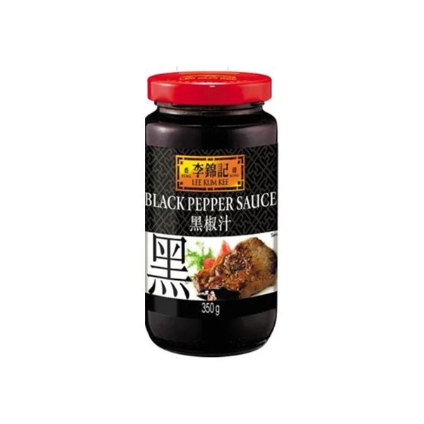 Sort peppersaus - 350 g 268957 by Lee Kum Kee color Svart