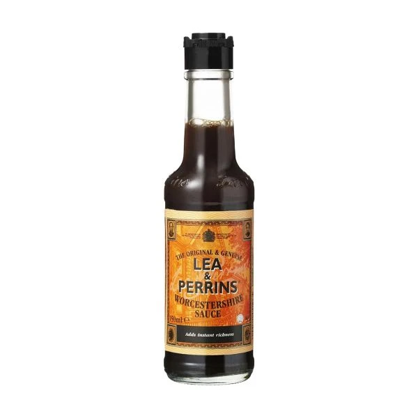 Worcestershiresaus - FL 150 ML 87623 by LP Sauce color Svart