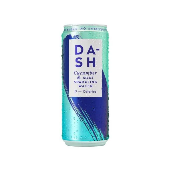 Dash Vann Agurk & Mynte 330 ml. GBDAS0101 by Dash Water color Svart