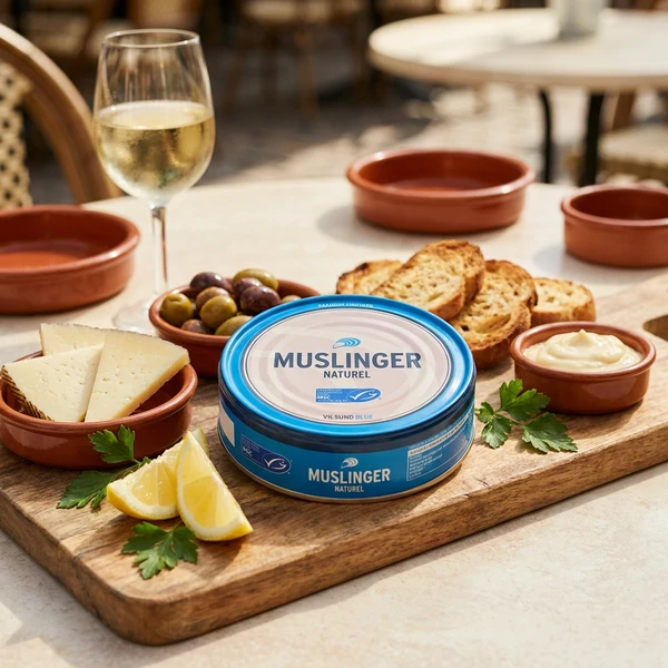 Muslinger Naturell MSC 200 G 288963 by VILSUND color Svart