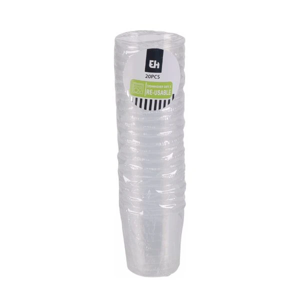 Shotglass 30ml, 20 stk 178000670 by Koop color Helder