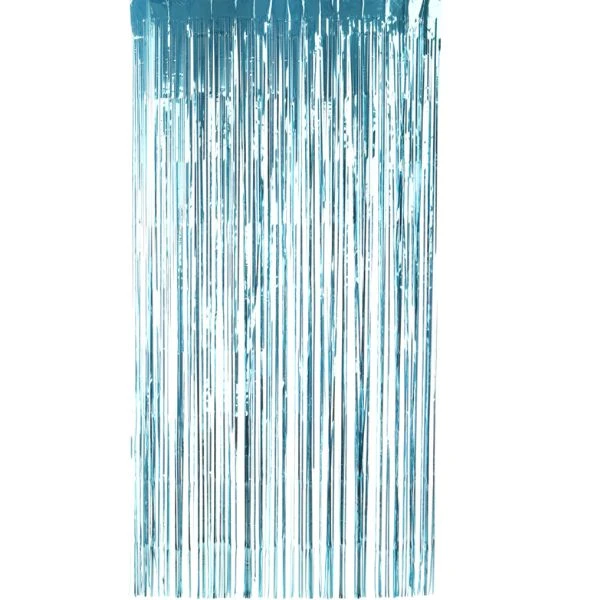 Festgardin 200x100cm blå 491021240 by Koop color Blauw