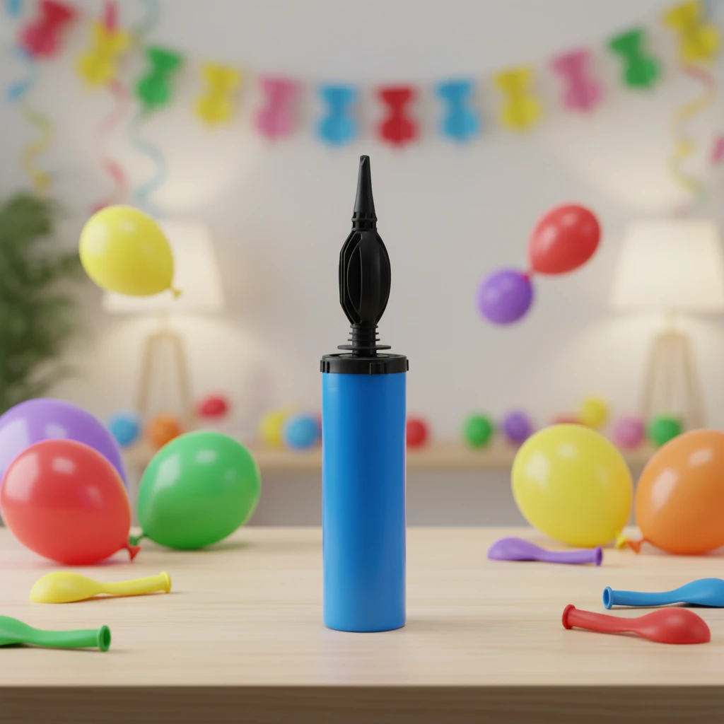 Ballongpumpe 285 mm – Assorterte farger 491021530 by Koop color Svart