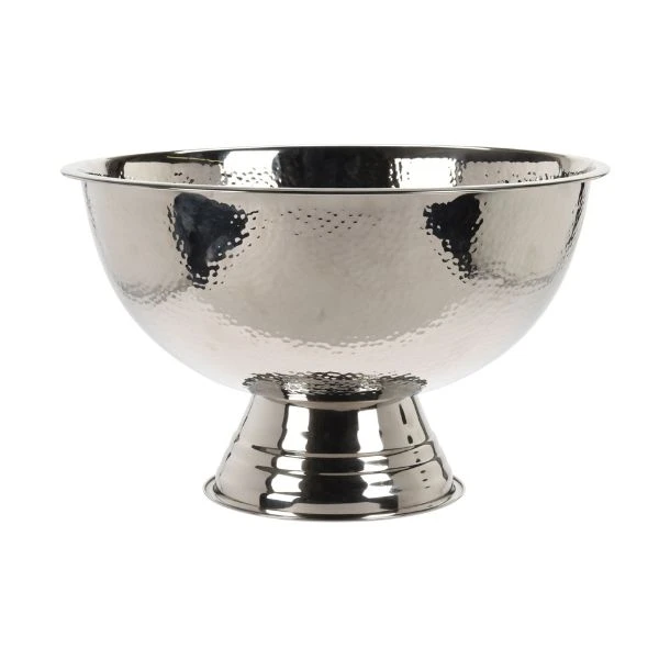 Champagnekjøler 397xH241mm hamret A12441160 by Koop color Silver