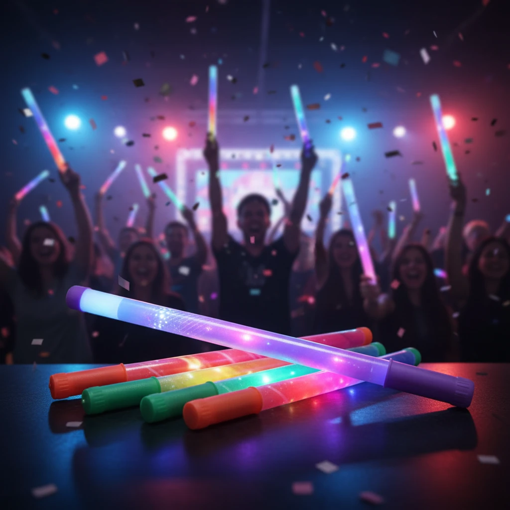 Skumstav med LED 46 cm ASS S34934390 by Koop color Silver
