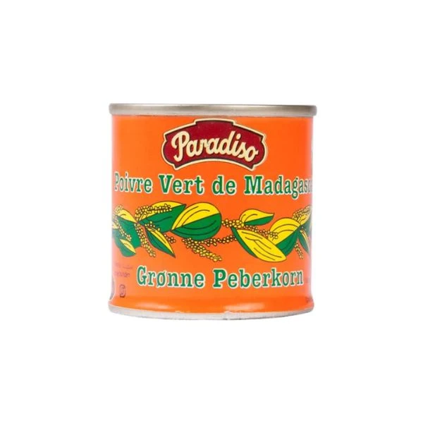 Grønne pepperkorn Madagaskar GL (100 g) 26282 by PARADISO color Svart