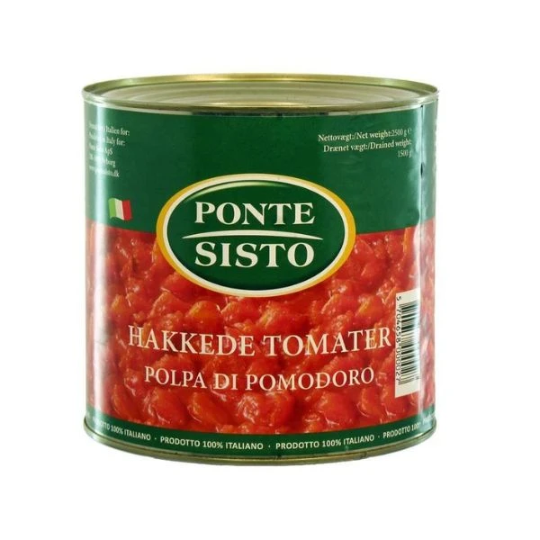 Tomater Hakket DS 2,5 kg 80200 by Ponte Sisto color Svart