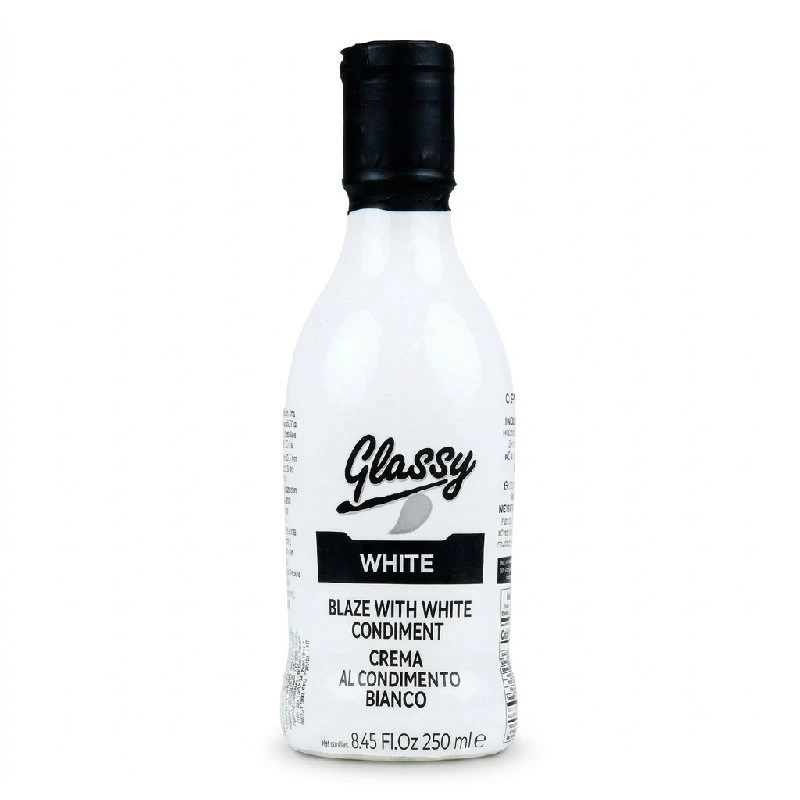 Hvit balsamicoglaze 250 ml 307234 by Glassy color Svart