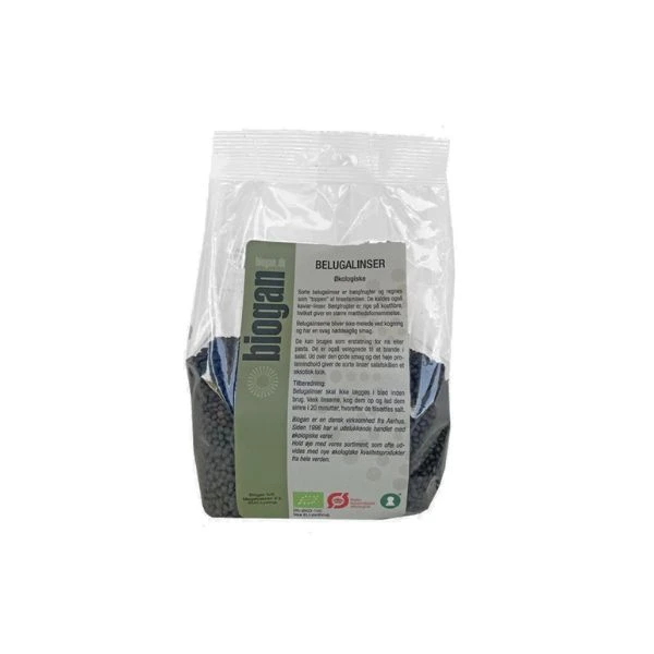 Belugalinser Øko (500 g) 37367 by BIOGAN color Svart